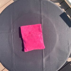 Pink Suede Pouch! 💞
